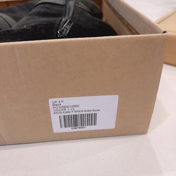 ASOS Suede Ankle Booties (US 6.5) - Picture 9 of 9